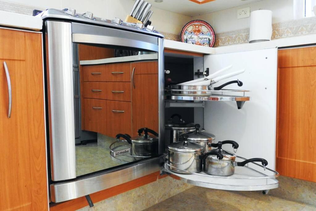 Apartament Casa El Quinto Elemento, Departamento Tierra! Isla Mujeres Zewnętrze zdjęcie