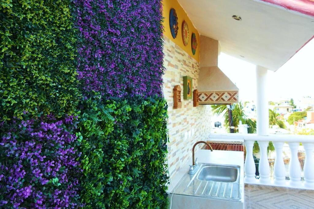 Apartament Casa El Quinto Elemento, Departamento Tierra! Isla Mujeres Zewnętrze zdjęcie