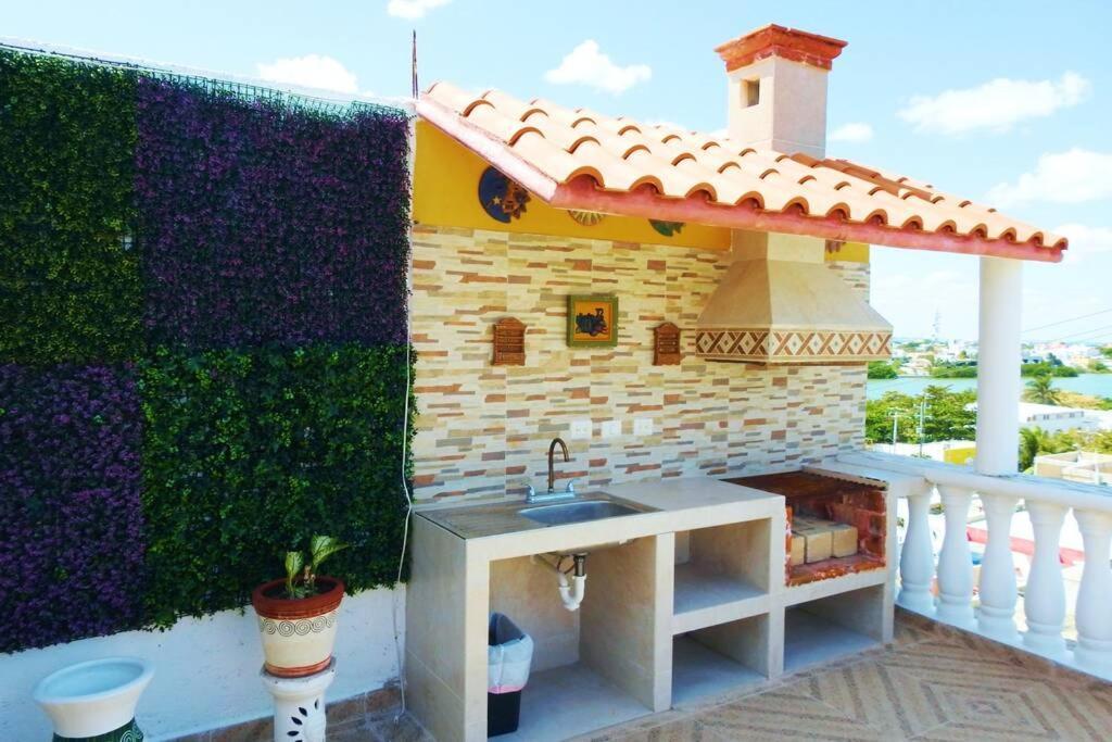 Apartament Casa El Quinto Elemento, Departamento Tierra! Isla Mujeres Zewnętrze zdjęcie